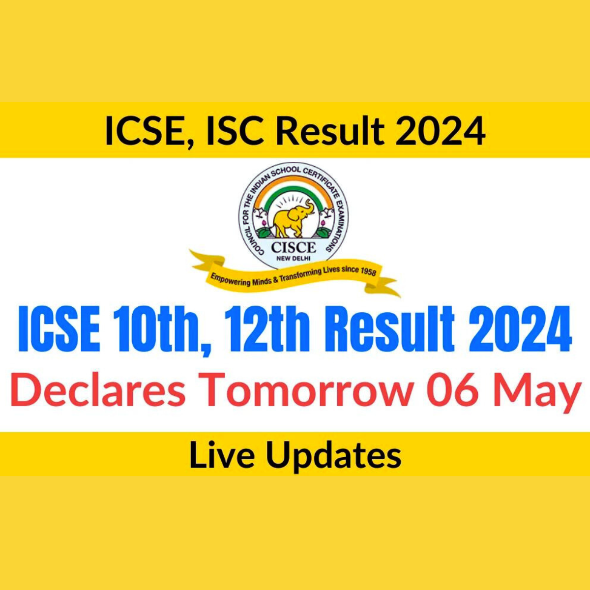 ICSE, ISC Result