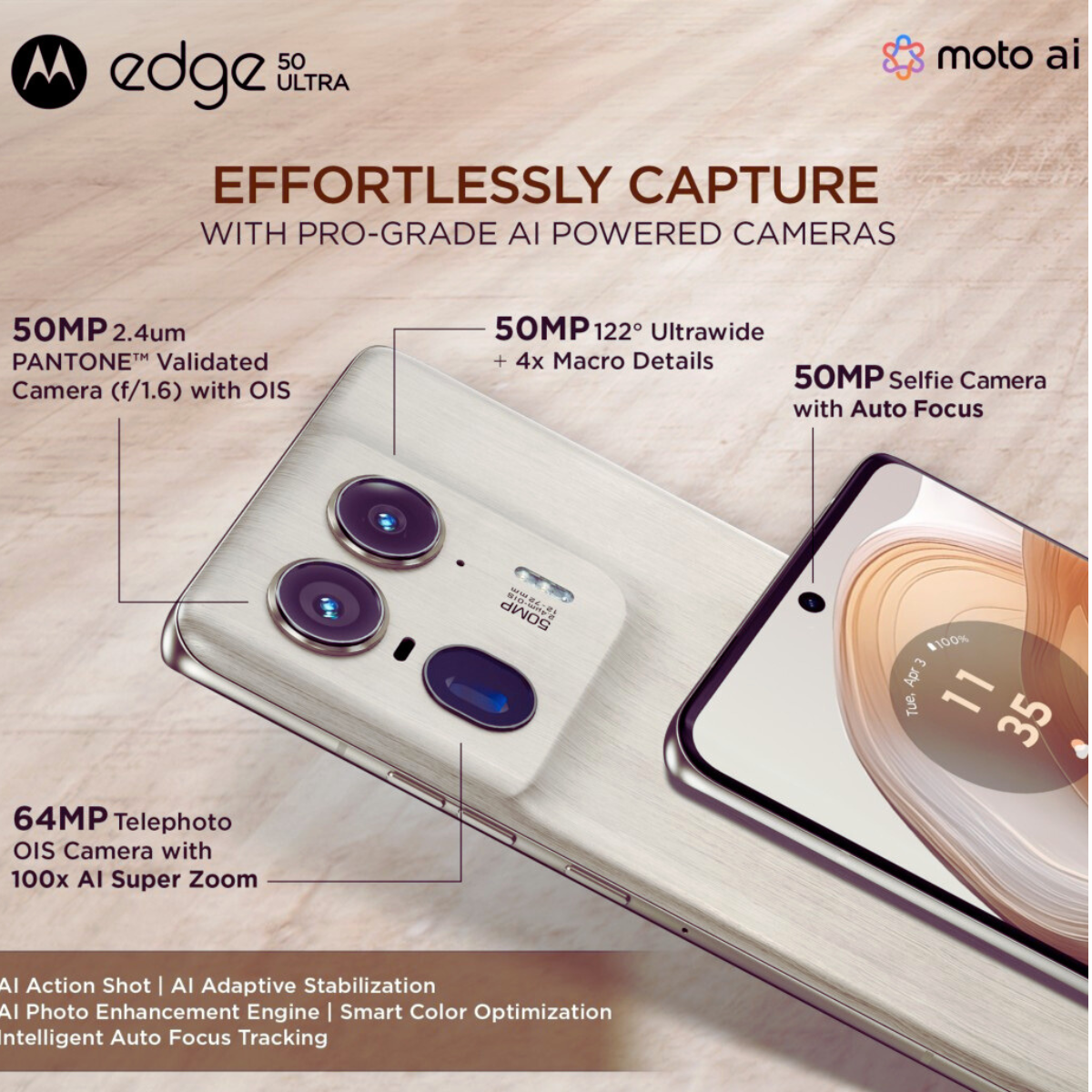 Motorola Edge 50 Ultra Camera